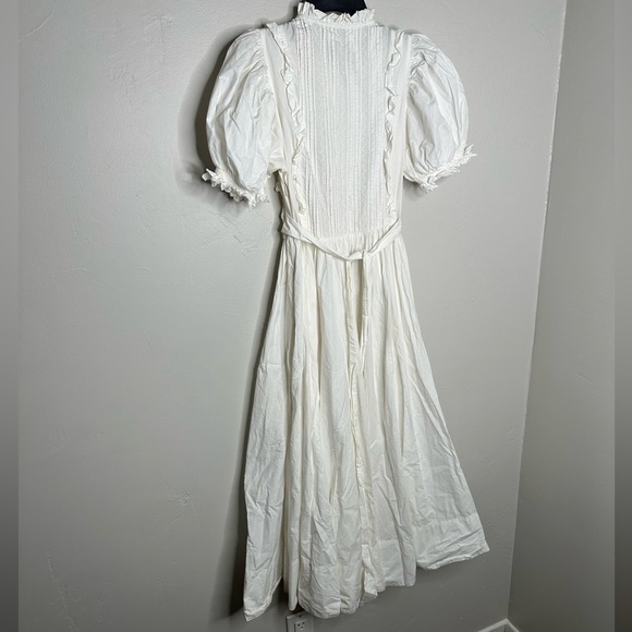 Dôen Hemlock White Puff Sleeve Dress - Picture 11 of 11